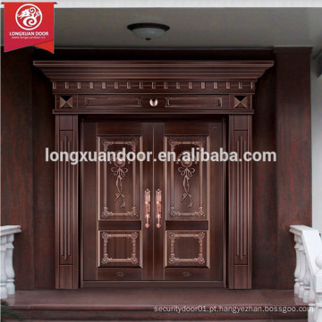 Portas de Entrada de Fábrica Custom Front, Double Swing Bronze Door